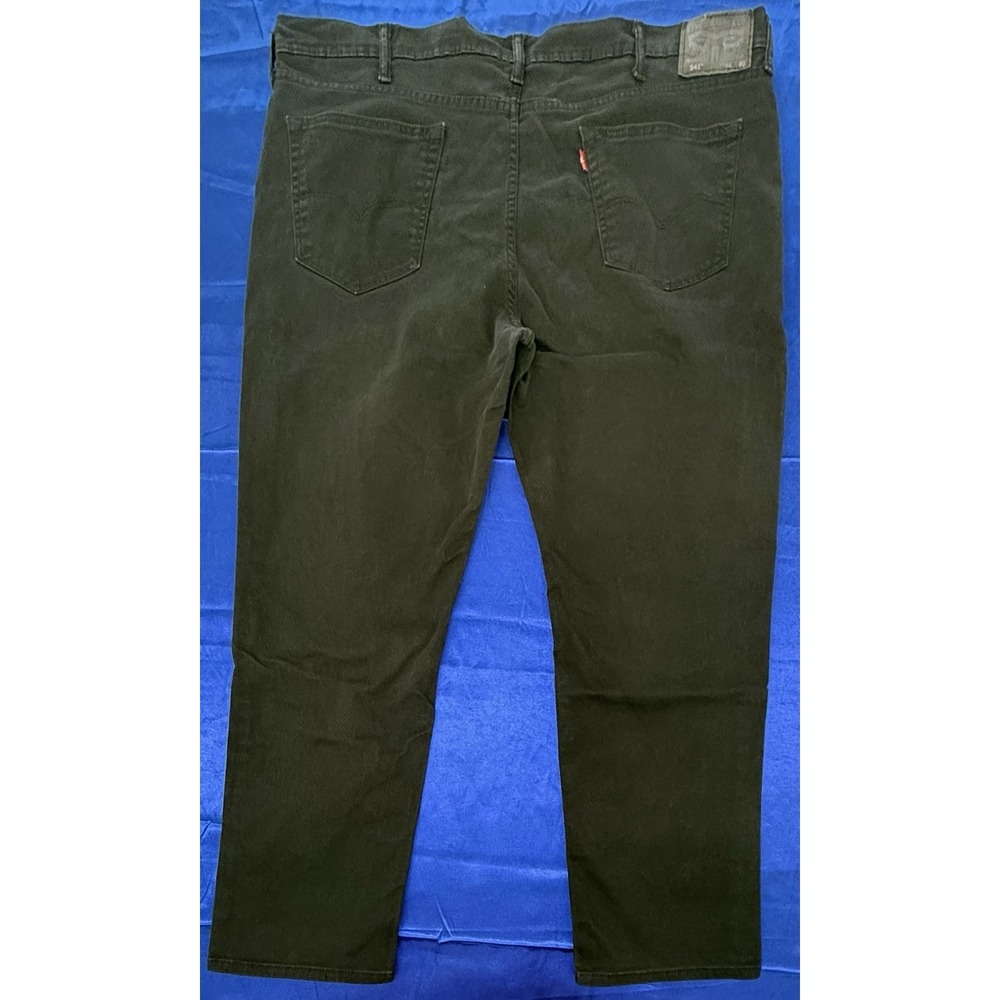 Levi's 541 Black Athletic Taper Fit Jeans 42x30 Men's - Picture 3 of 11